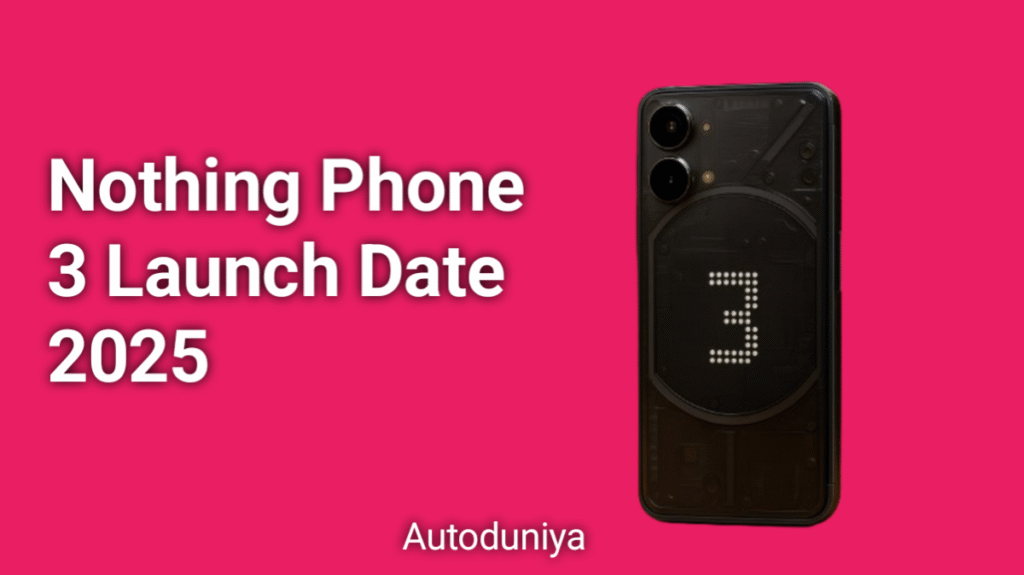 Nothing Phone 3 Review 2025
