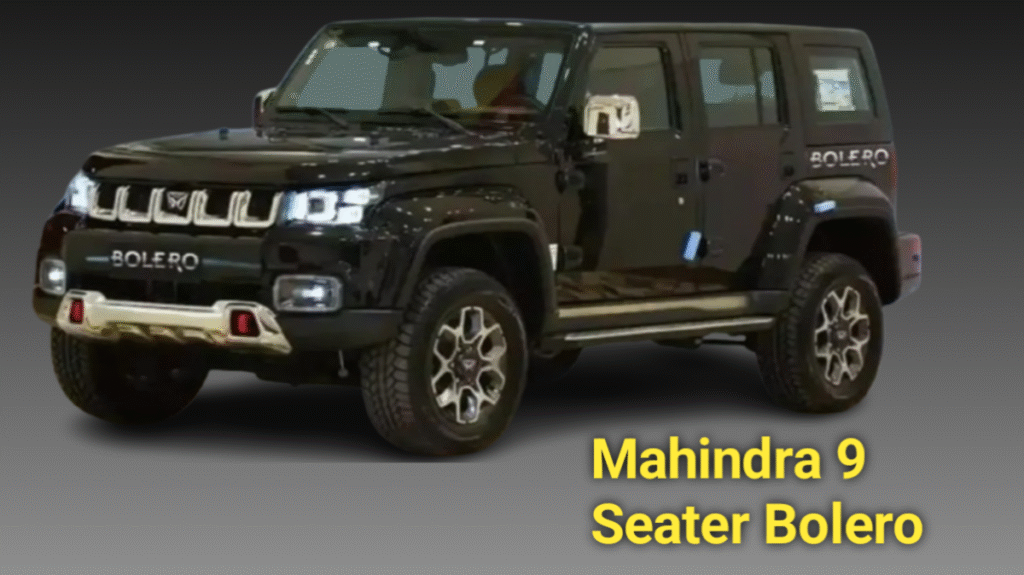 Mahindra 9 Seater Bolero 2025