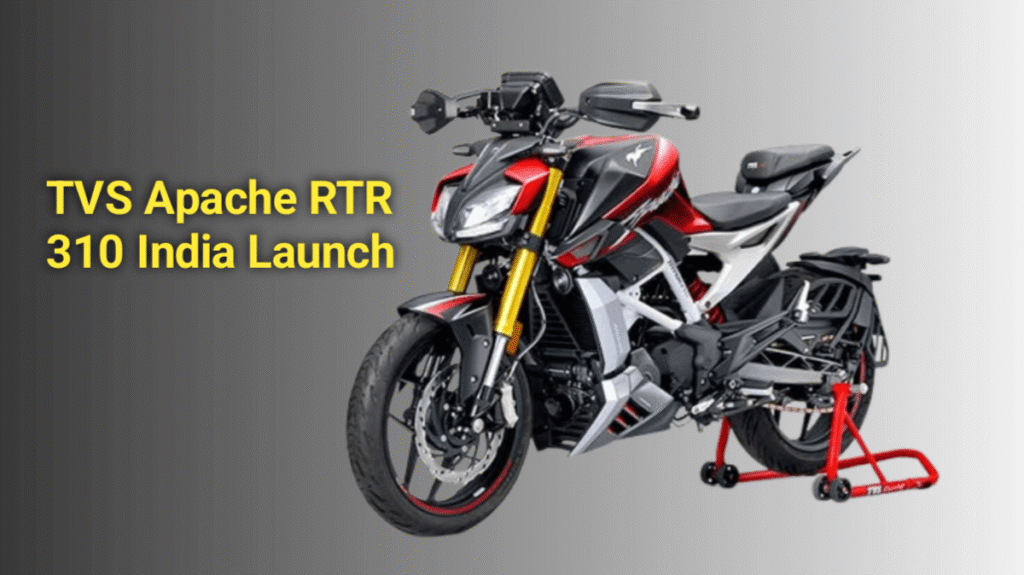 TVS Apache RTR 310 India Launch 2025