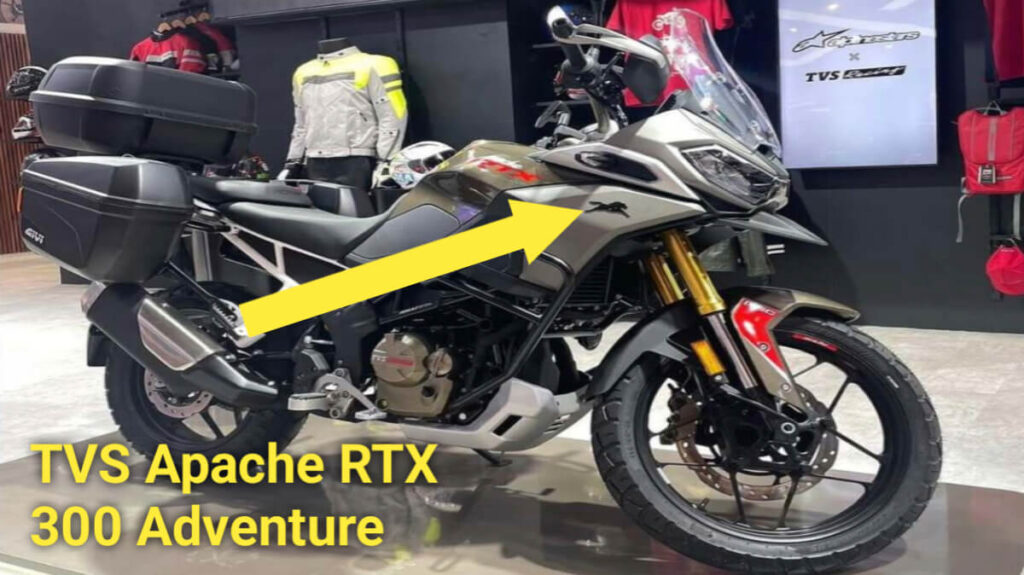TVS Apache RTX 300 Adventure 2025