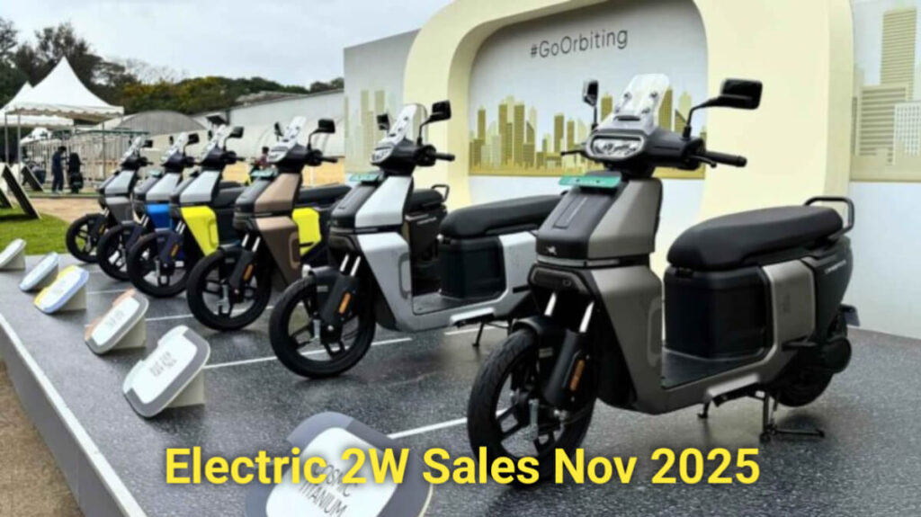 Electric 2W Sales Nov 2025