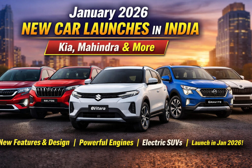 January 2026 New Car Launches in India
