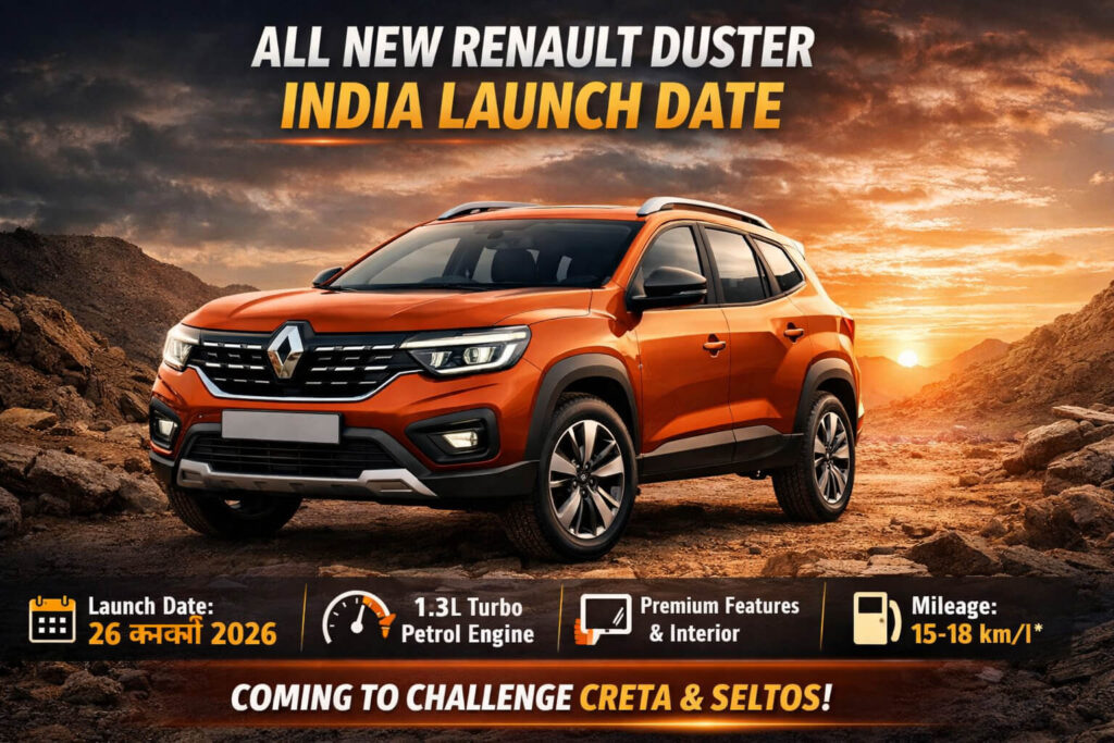 All New Renault Duster India Launch Date