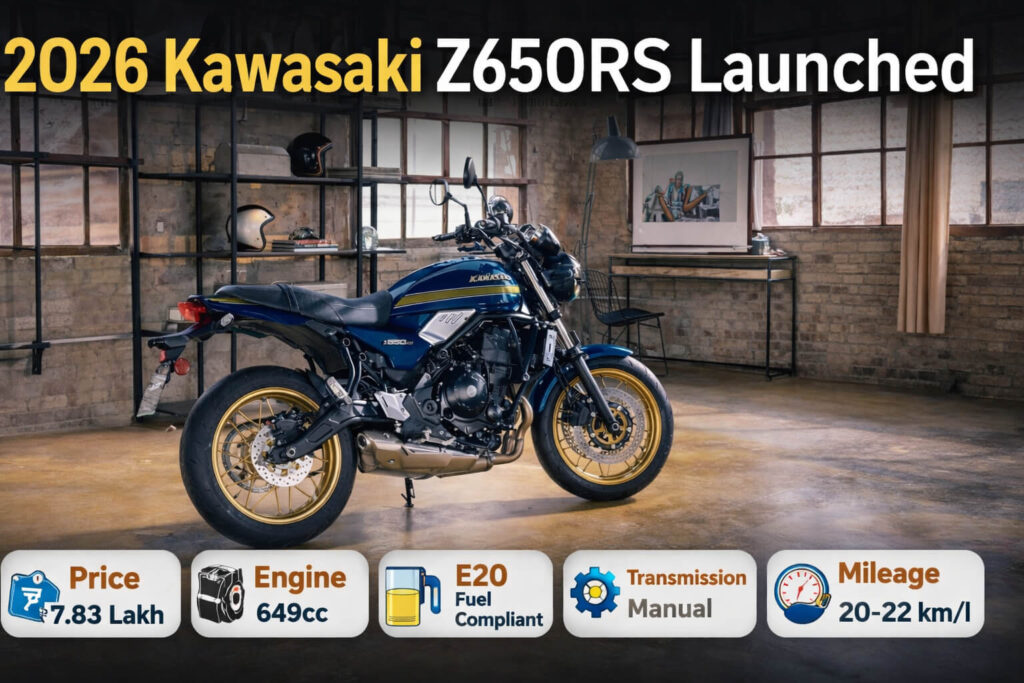 2026 Kawasaki Z650RS Launch in India