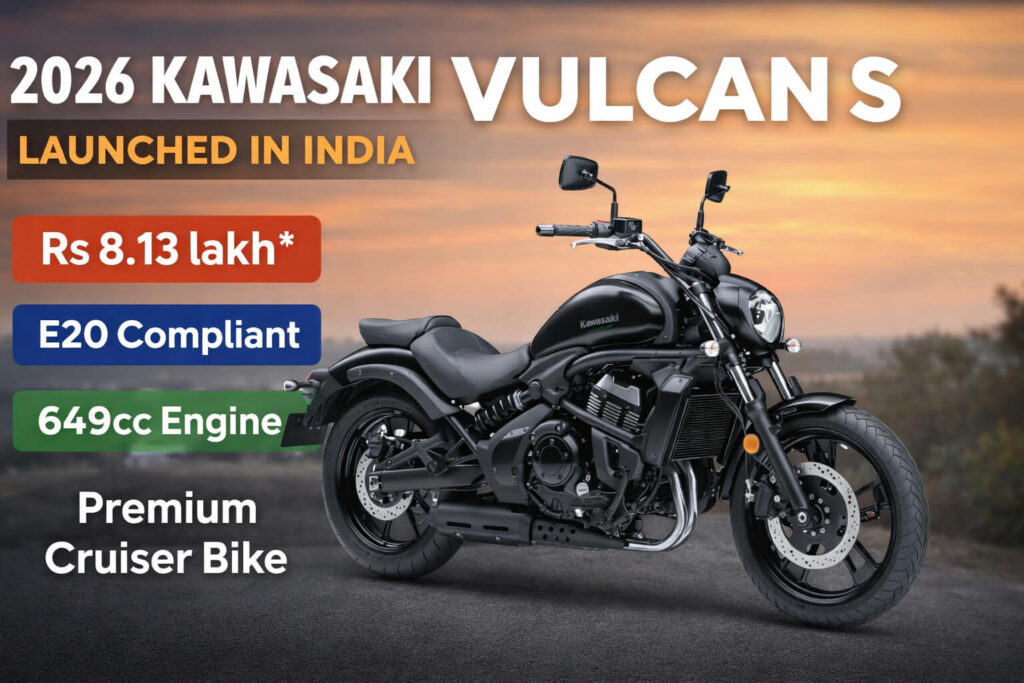 2026 Kawasaki Vulcan S Launch in India