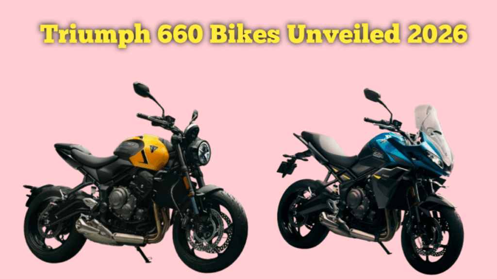 Triumph 660 Bikes Unveiled 2026