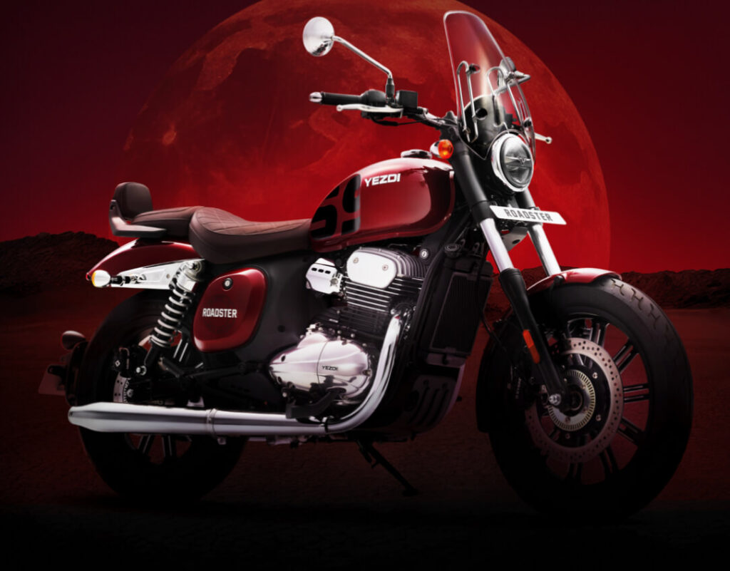 Yezdi Roadster Red Wolf Edition Price & Mileage 2026