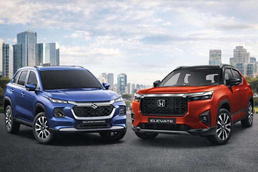 Honda Elevate vs Grand Vitara 2026