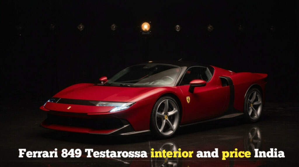 Ferrari 849 Testarossa Price in India 2026