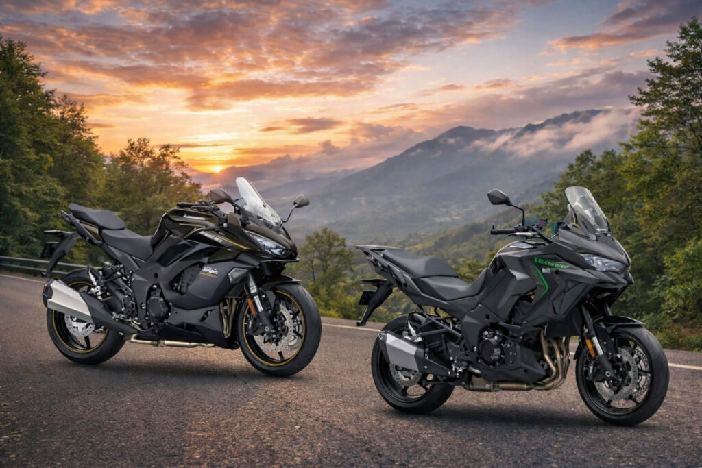 Kawasaki Ninja 1100 vs Versys 1100 2026 Comparison