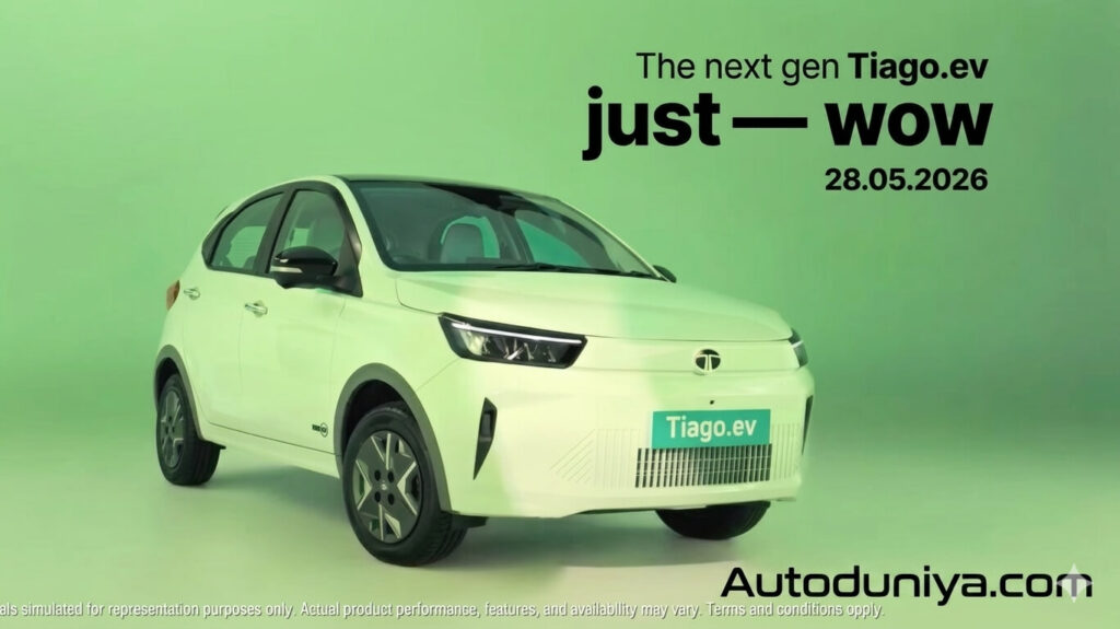 2026 Tata Tiago EV Facelift